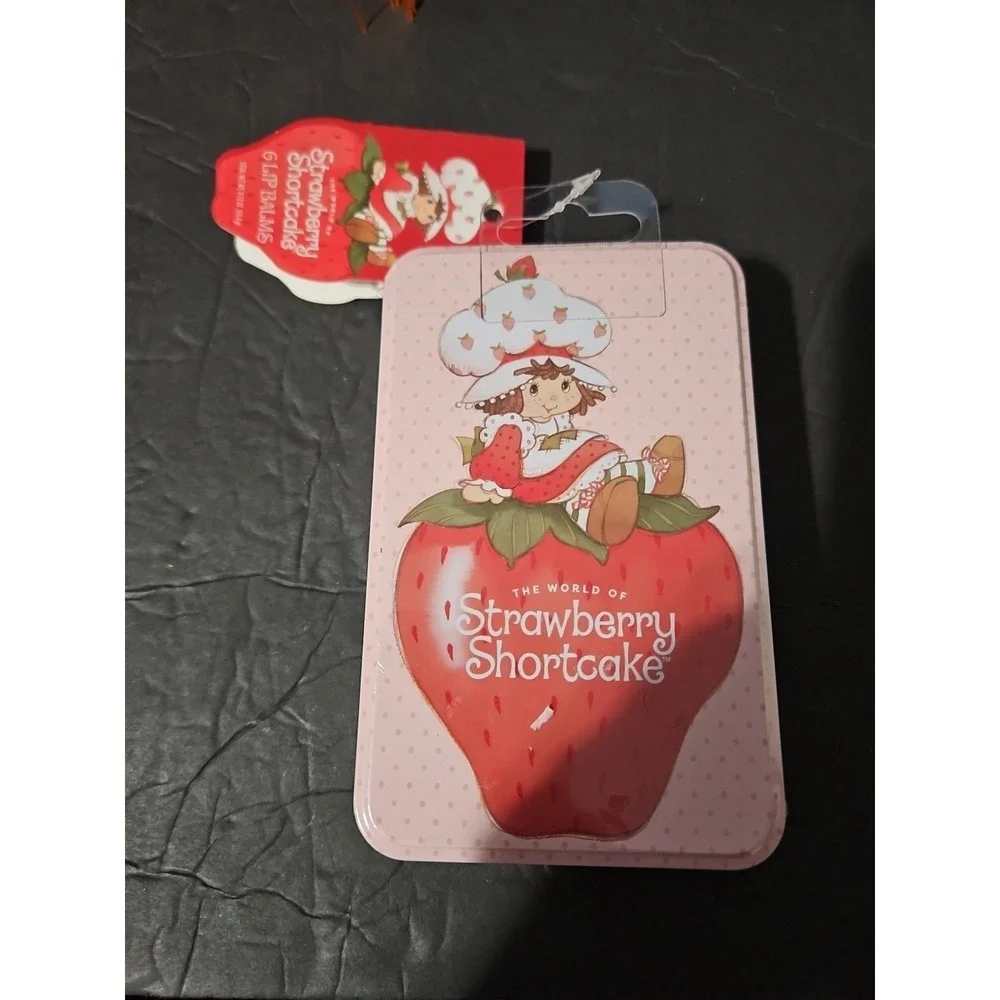 Taste Beauty The World Of Strawberry‎ Shortcake 6 Lip Balm Set New Sealed